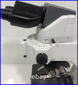 Nikon Eclipse 50i Microscope with 2 x CFI 10x/22 Eyepieces with 4 PLAN x Optics