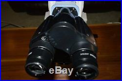 Nikon Eclipse E400 microscope 4 Plan Obj. With Ergonomic Head and Phase Contrast