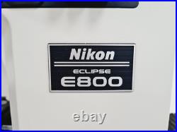 Nikon Eclipse E800 Microscope System with Plan Apo 40/60/100, V-PS100E Lab