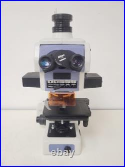 Nikon Eclipse E800 Microscope with Plan Flour 10x/0.30 Objective Lab