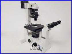Nikon Eclipse TE200 Microscope with 3 x Objectives Plan, Ph with TE-PS100 PSU Lab