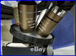 Nikon Eclipse TE300 Inverted Microscope with Plan UW 1X, 2X, Fluor 4X & 0500-0087
