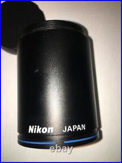 Nikon Ed Plan 2x Objective For Stereo Microscope