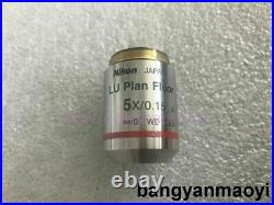 Nikon LU Plan Fluor 5X/0.15? / 0 EPI microscope objective