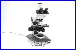 Nikon Labophot-2 Trinocular Microscope Microscope CFWE10xA/18 Plan 10x 40x Abbe 1