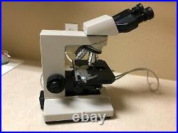 Nikon Labophot Compound Microscope with 4 E PLAN PLAN 50 Objectives