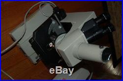 Nikon Labophot trinocular Microscope Achr-ApI WHK 10x/20 L Plan DPlan 100