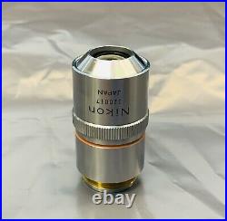 Nikon M Plan 2.5X/0.075 Microscope Objective Lens 210mm