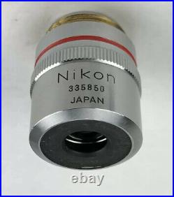 Nikon M Plan 5x/0.1 210/0 Microscope Objective RMS Thread 110% Refund