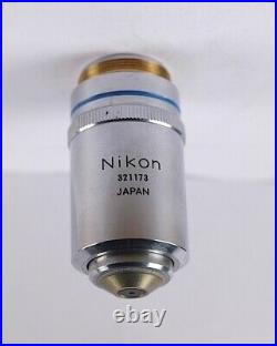 Nikon M Plan 60x /. 80 210 TL Metallurgical Microscope Objective