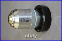Nikon M Plan APO 40x /0.80 210mm Metallurgical Microscope Objective
