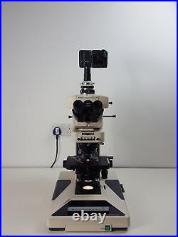 Nikon Microphot-SA Microscope with 6 Objectives M Plan, Vickers DIN, Zeiss ph2