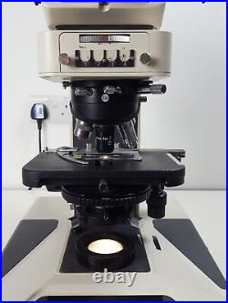 Nikon Microphot-SA Microscope with 6 Objectives M Plan, Vickers DIN, Zeiss ph2