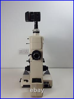 Nikon Microphot-SA Microscope with 6 Objectives M Plan, Vickers DIN, Zeiss ph2