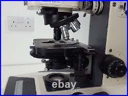 Nikon Microphot-SA Microscope with 6 Objectives M Plan, Vickers DIN, Zeiss ph2