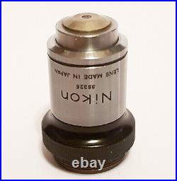 Nikon Microscope Objective 100x, HI Plan, NA 1.3, in very good condition