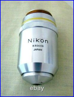 Nikon Microscope Objective CF 10x/0.40 Plan/Apo 160/0.17 excellent