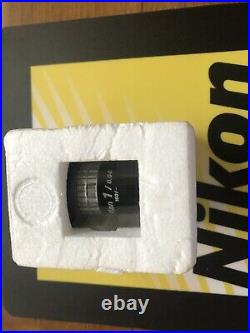 Nikon Microscope Objective CF Plan lens 1x/0.04 160 tube length