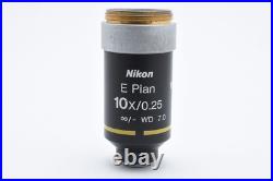 Nikon Microscope Objective E Plan 10x/0.25 WD 7.0 10x A2421288