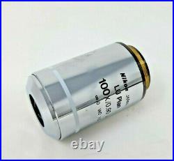 Nikon Microscope Objective LU Plan 100X BD MUE41900