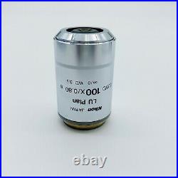 Nikon Microscope Objective LU Plan 100x ELWD MUE60900