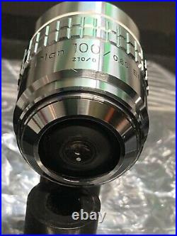 Nikon Microscope Objective Lens BD Plan 100X 0.80 ELWD 210/0