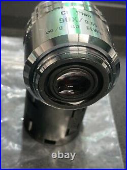 Nikon Microscope Objective Lens CF PLAN 50X/0.55 C BD ELWD DIC