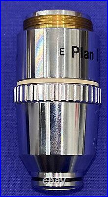 Nikon Microscope Objective Lens E Plan 100/1.25 Oil 160/0.17