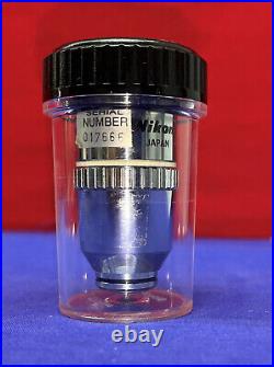 Nikon Microscope Objective Lens E Plan 100/1.25 Oil 160/0.17