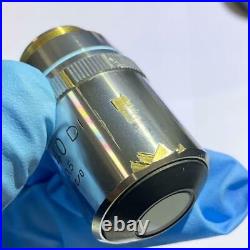 Nikon Microscope Objective Lens M Plan 40 DI 0.5 210/0 Limited Japan MTE005