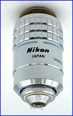 Nikon Microscope Objective Plan 40x/0.70 160/0.17 Excellent Optics