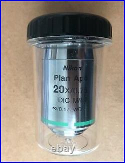 Nikon Microscope Objective Plan Apo 20x/0,75 DIC M/N2 (Used)