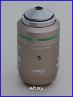 Nikon Microscope Objective Plan Apo 20x/0.75 DIC N2