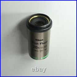 Nikon Microscope Objective Plan Fluor 20x/0.50 OFN25 DIC N2