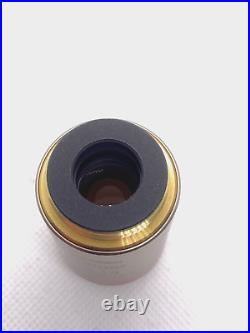 Nikon Microscope Objective Plan Fluor 4x/0.13 WD 17.1 Infinity/- Eclipse