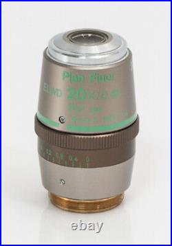 Nikon Microscope Objective Plan Fluor ELWD 20x/0.45 Ph1 DM DIC L