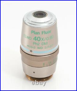 Nikon Microscope Objective Plan Fluor ELWD 40x/0.60 Ph2 DM DIC M