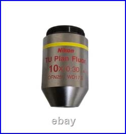 Nikon Microscope Objective TU Plan Fluor 10x/0.30