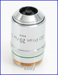Nikon Microscope Objective lens BD Plan 20x/0.4 DIC 210/0 422073