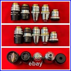 Nikon Microscope Optiphot Objective E Plan 4/0.1 160/- 10/0.25