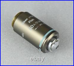 Nikon Microscope Plan 50x /0/90 Oil Objective Lens M25 CFI Infinity Eclipse