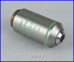 Nikon Microscope Plan Fluor 20x PH1 DLL Objective Lens M25 CFI, Made in Japan