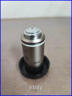 Nikon / Microscope Plansemiapochromat Objective Plan Fluor 100X 1.30 Oil Dic H /