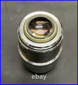 Nikon Microscope objective lens M Plan 40x 0.5 ELWD 210/0used japan