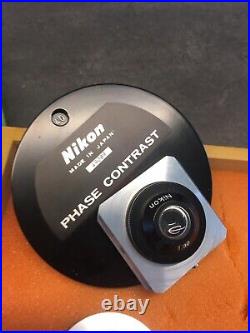 Nikon Microscope objectives DLL and Plan and Phase contrast condenser