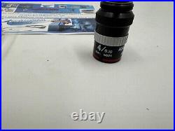 Nikon Microscope optics 4X CFI Plan Achromat 4/0.10 160/-WD25 UK STOCK