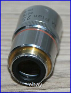 Nikon Mikroskop Microscope Objektiv M Plan 2,5/0,075 (endlich Optik)