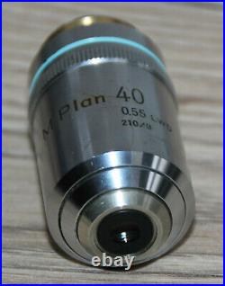 Nikon Mikroskop Microscope Objektiv M Plan 40/0,55 LWD (endlich Optik)