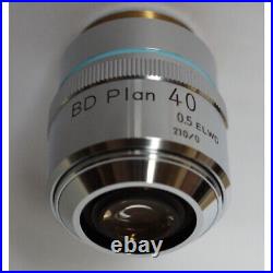 Nikon Objective lens for Metallurgical Microscope BD Plan 40 NM LTD From JAPAN