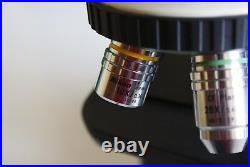 Nikon Optiphot 100 Microscope and objective CF Plan 2.5x, 5x, 10x, 20x, 50x